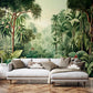 Purchase MUR368M Brewster Wallpaper, Jungle Trees - Origin Murals1