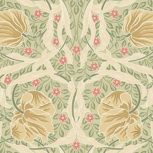 Purchase MUR411M Brewster Wallpaper, Flower Circle - Origin Murals
