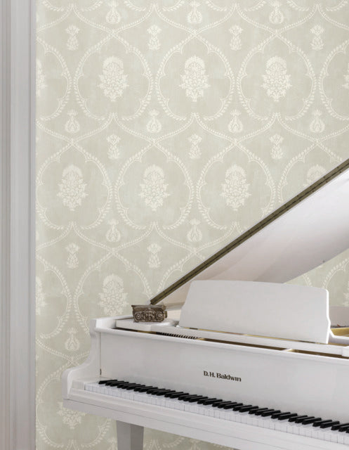 Purchase Mx9642 | Astoria, Royal Damask - Ronald Redding Wallpaper