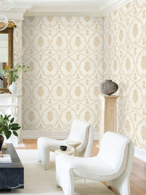 Purchase Mx9643 | Astoria, Royal Damask - Ronald Redding Wallpaper