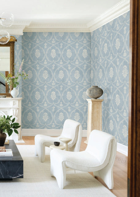 Purchase Mx9644 | Astoria, Royal Damask - Ronald Redding Wallpaper