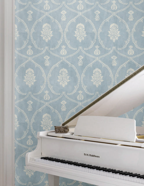 Purchase Mx9644 | Astoria, Royal Damask - Ronald Redding Wallpaper