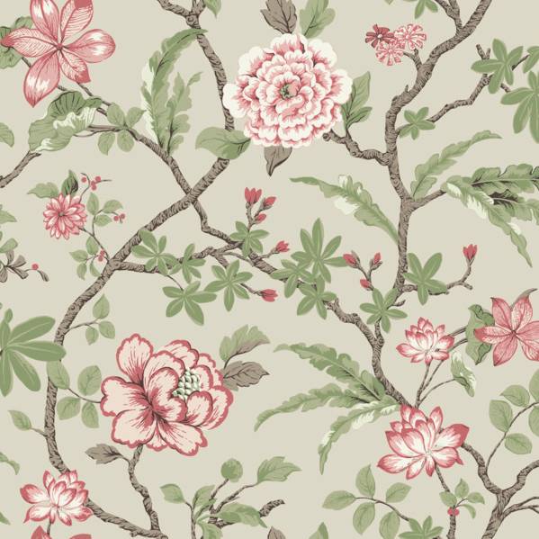 Purchase Mx9653 | Astoria, Courtyard Botanical - Ronald Redding Wallpaper