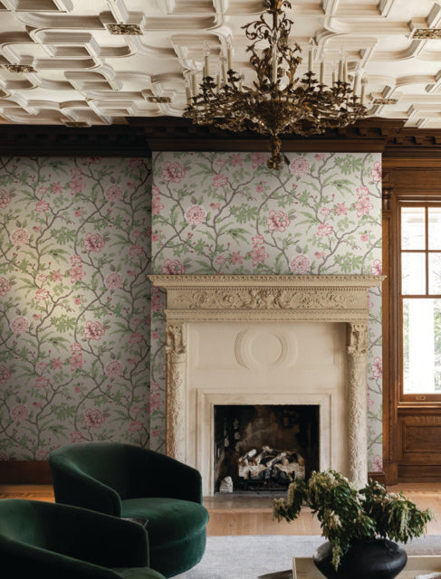 Purchase Mx9653 | Astoria, Courtyard Botanical - Ronald Redding Wallpaper