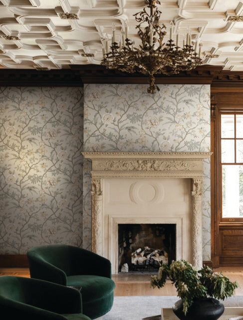 Purchase Mx9655 | Astoria, Courtyard Botanical - Ronald Redding Wallpaper