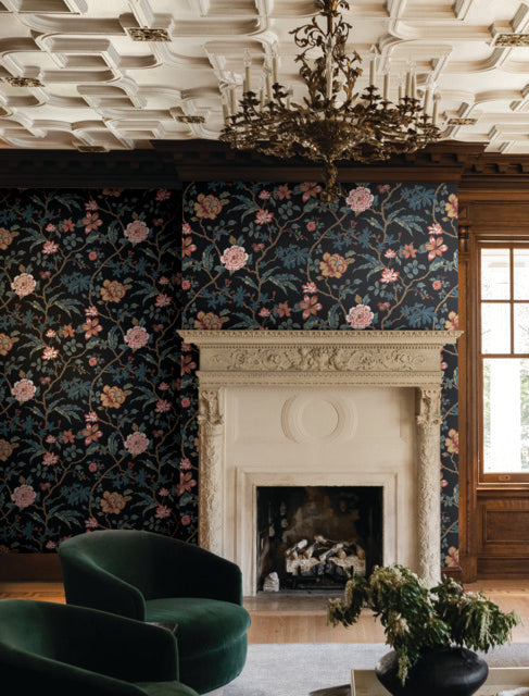 Purchase Mx9656 | Astoria, Courtyard Botanical - Ronald Redding Wallpaper