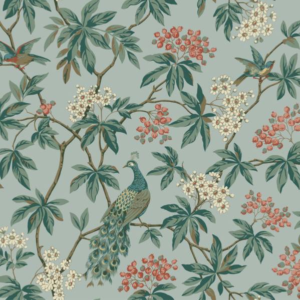 Purchase Mx9663 | Astoria, Peacock Estate - Ronald Redding Wallpaper