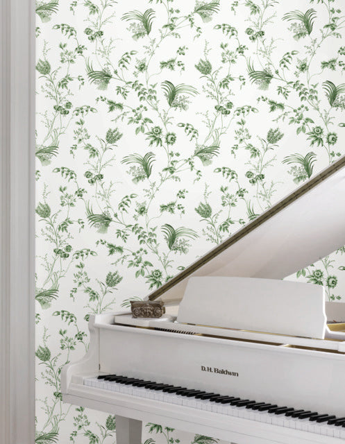 Purchase Mx9680 | Astoria, Floral Lace - Ronald Redding Wallpaper