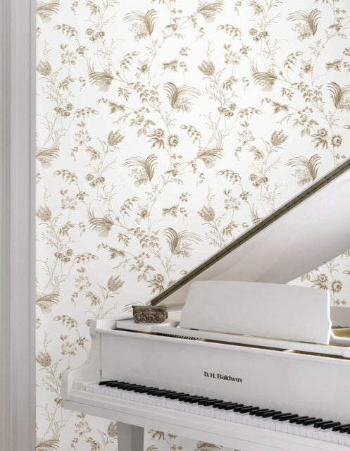 Purchase Mx9681 | Astoria, Floral Lace - Ronald Redding Wallpaper