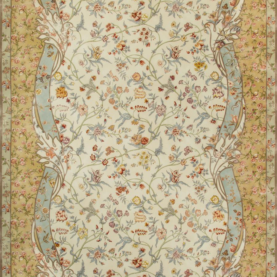 Find 8019126-134 Menars Border Ii Meadow Botanical by Brunschwig & Fils Fabric