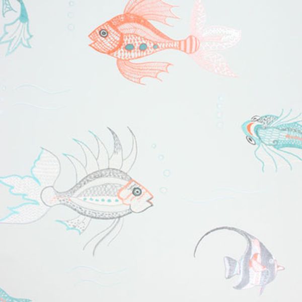 Purchase Ncw3833-02 | Perroquet Aquarium - Nina Campbell Wallpaper