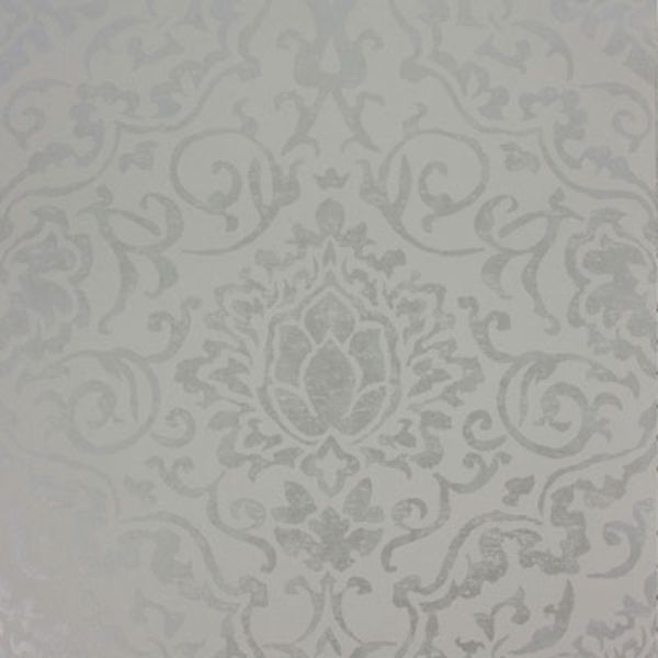 Purchase Ncw4201-03 | Fontibre Belem Grey/Silver - Nina Campbell Wallpaper