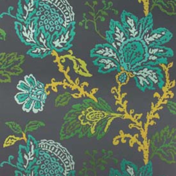 Purchase Ncw4270-04 | Coromandel Teal/Green/Lime - Nina Campbell Wallpaper