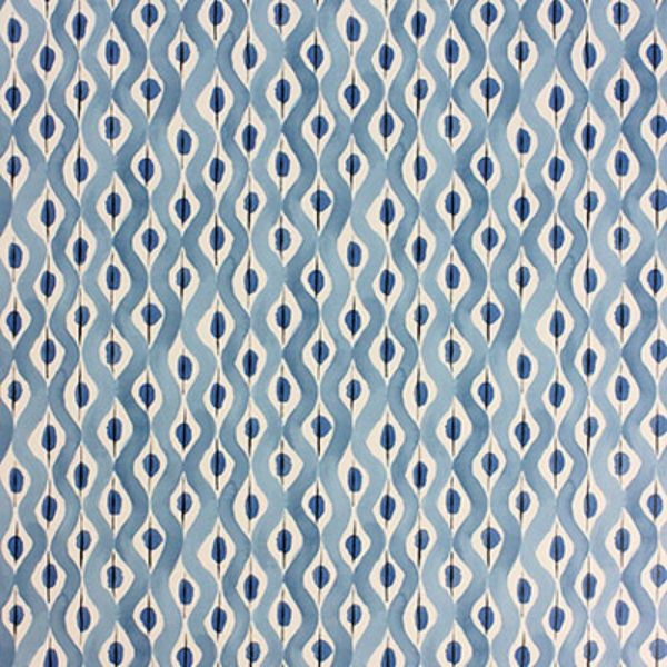 Purchase Ncw4301-06 | Les Reves Beau Rivage Blue/Indigo - Nina Campbell Wallpaper
