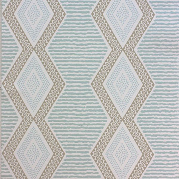 Purchase Ncw4306-04 | Les Reves Belle Ile Aqua/Beige - Nina Campbell Wallpaper