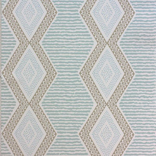 Purchase Ncw4306-04 | Les Reves Belle Ile Aqua/Beige - Nina Campbell Wallpaper