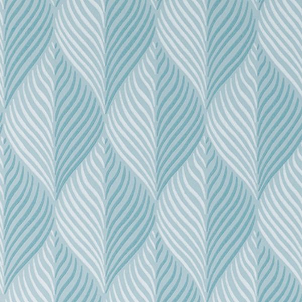 Purchase Ncw4352-03 | Les Indiennes Bonnelles Aqua - Nina Campbell Wallpaper