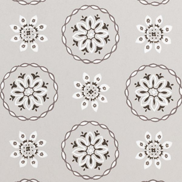 Purchase Ncw4354-03 | Les Indiennes Garance French Grey - Nina Campbell Wallpaper