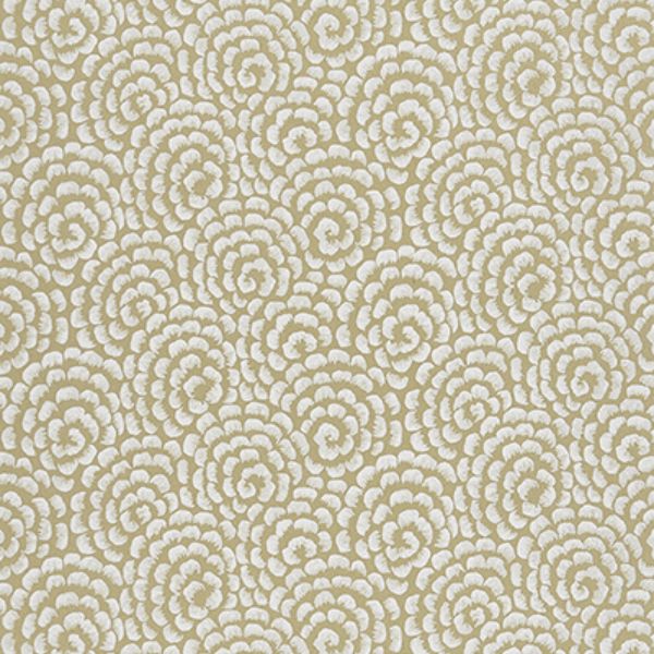 Purchase Ncw4395-03 | Ashdown Kingsley Gold/Ivory - Nina Campbell Wallpaper