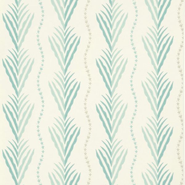 Purchase Ncw4494-02 | Signature Meridor Aqua - Nina Campbell Wallpaper