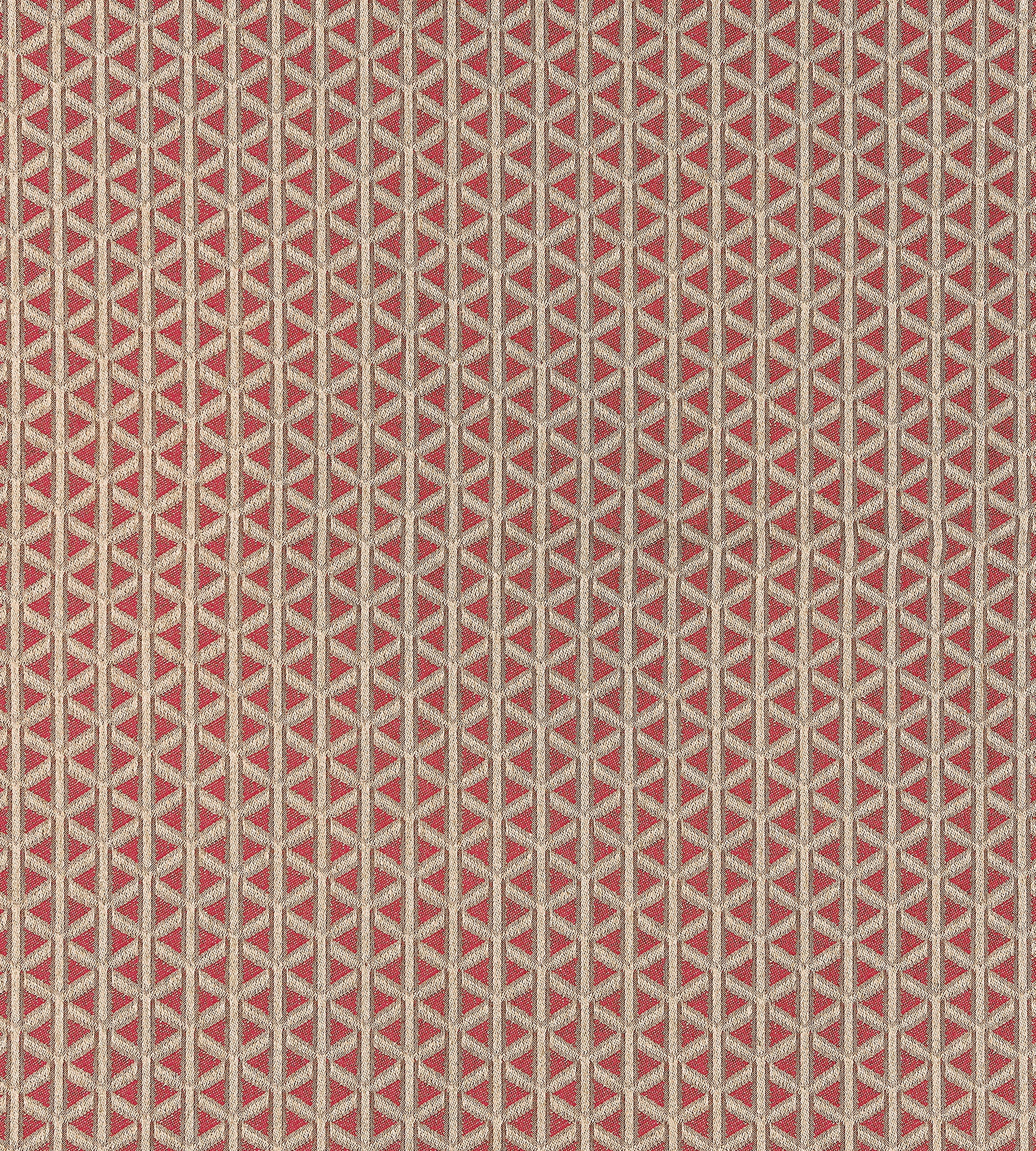 Purchase Old World Weavers Fabric Product# NK 0005CROS, Cross Channel Rouge 1