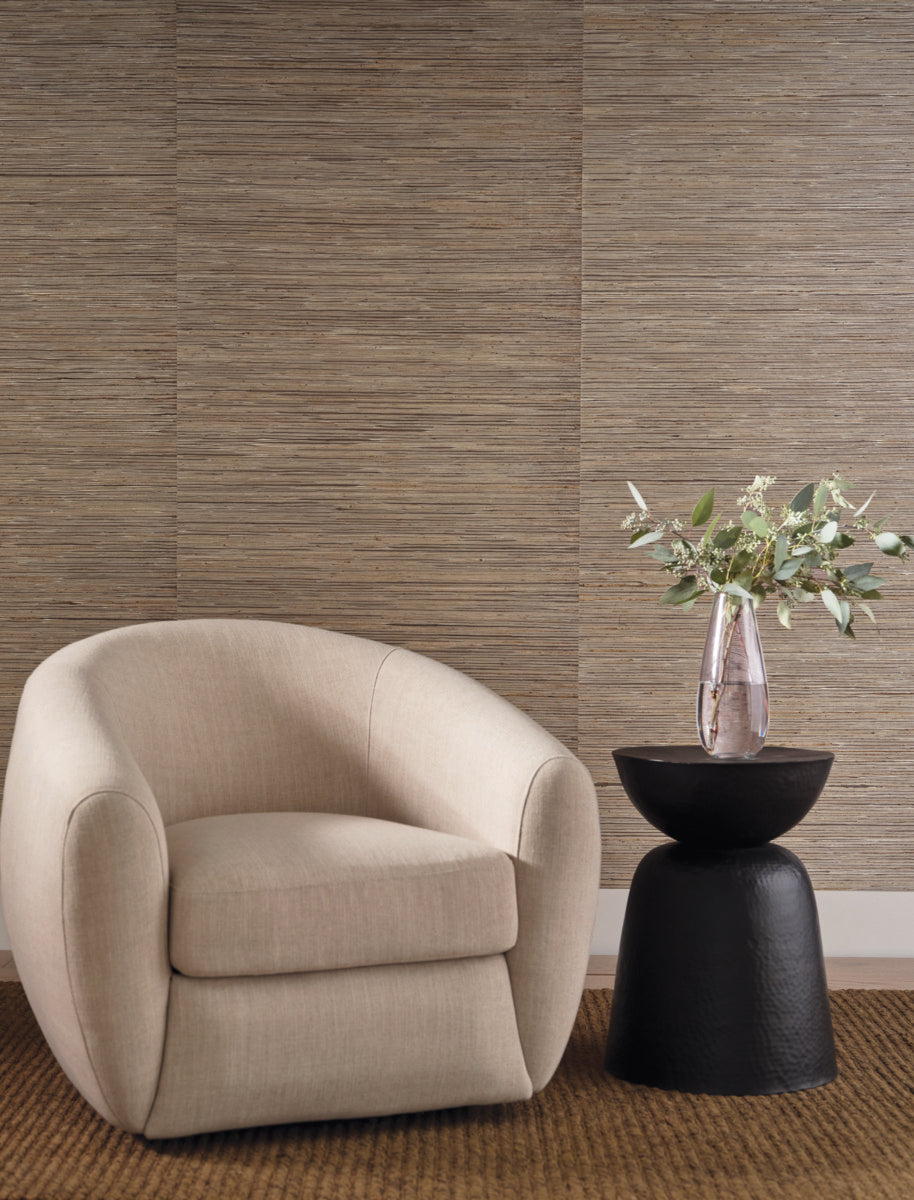 Purchase Nt6102 | Natural Discovery, Bamboo Taupe Hemp Blend - Candice Olson Wallpaper