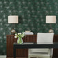 Purchase Nt6111 | Natural Discovery, Layered Deep Green Lily Pads - Candice Olson Wallpaper