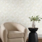 Purchase Nt6112 | Natural Discovery, Layered White Lily Pads - Candice Olson Wallpaper