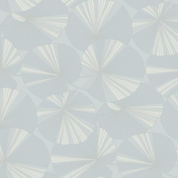 Purchase Nt6116 | Natural Discovery, Layered Spa Lily Pads - Candice Olson Wallpaper