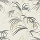 Purchase Nt6125 | Natural Discovery, Inky Warm Neutral Palms - Candice Olson Wallpaper