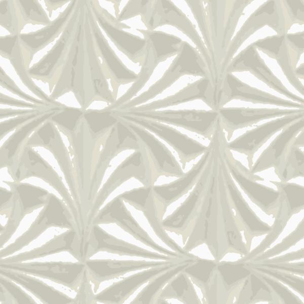 Purchase Nt6129 | Natural Discovery, Sculpted Ivory Fans - Candice Olson Wallpaper