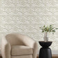 Purchase Nt6129 | Natural Discovery, Sculpted Ivory Fans - Candice Olson Wallpaper