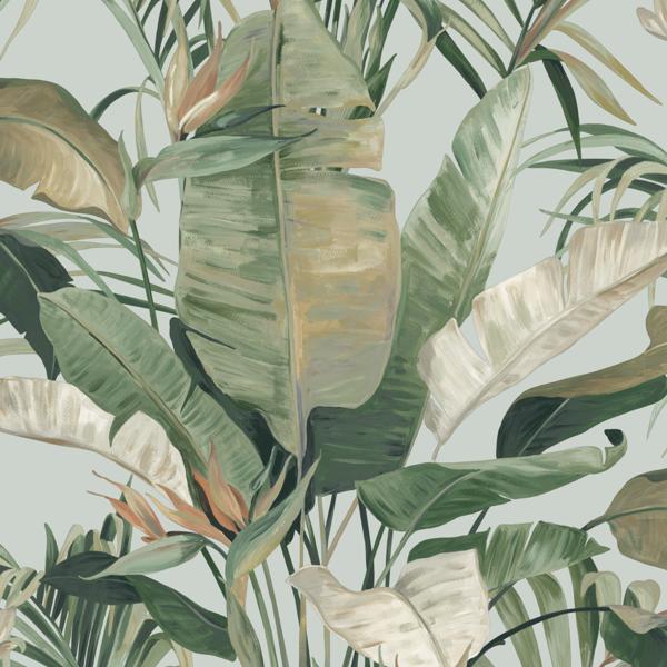 Purchase Nt6134 | Natural Discovery, Tropical Spa Cabana - Candice Olson Wallpaper