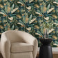 Purchase Nt6136 | Natural Discovery, Tropical Green Cabana - Candice Olson Wallpaper