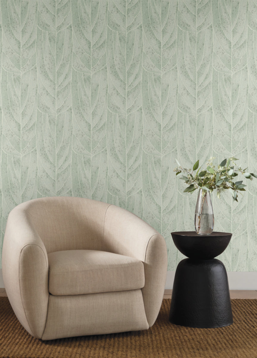 Purchase Nt6141 | Natural Discovery, Dicot Spa Leaf - Candice Olson Wallpaper