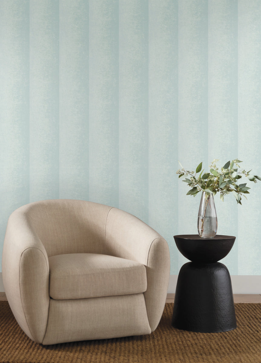 Purchase Nt6164 | Natural Discovery, Particle Blue Stripe - Candice Olson Wallpaper