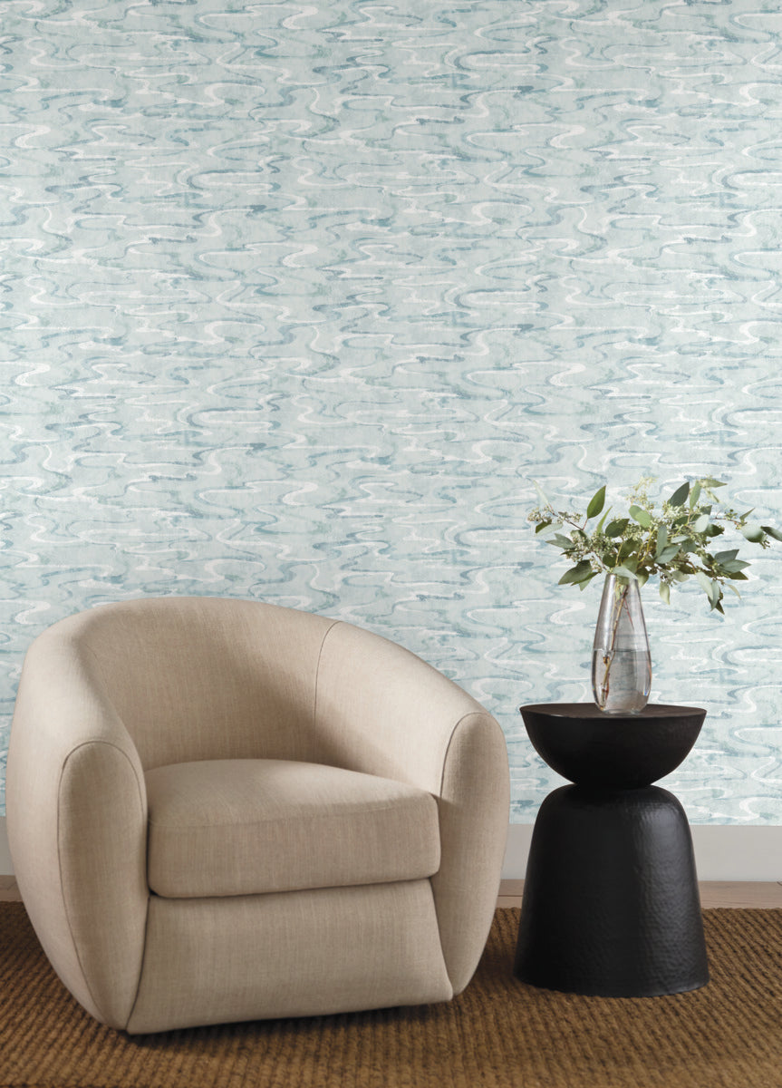 Purchase Nt6171 | Natural Discovery, Dreamland Blue - Candice Olson Wallpaper