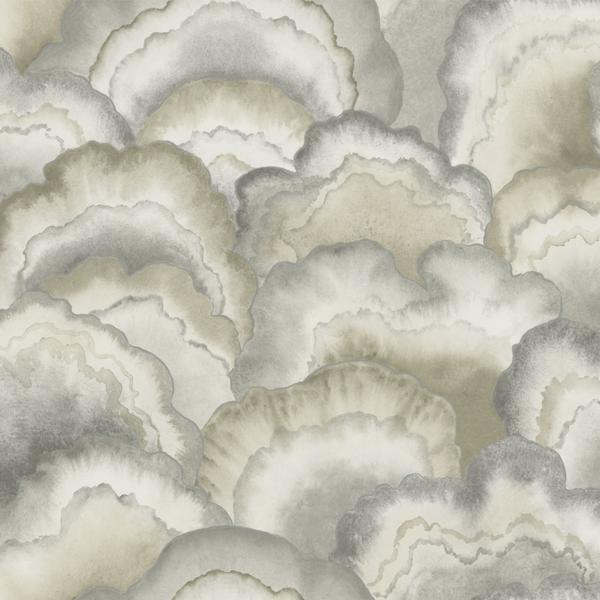 Purchase Nt6183 | Natural Discovery, Abalone Smokey Fans - Candice Olson Wallpaper