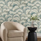 Purchase Nt6184 | Natural Discovery, Abalone Mist Fans - Candice Olson Wallpaper