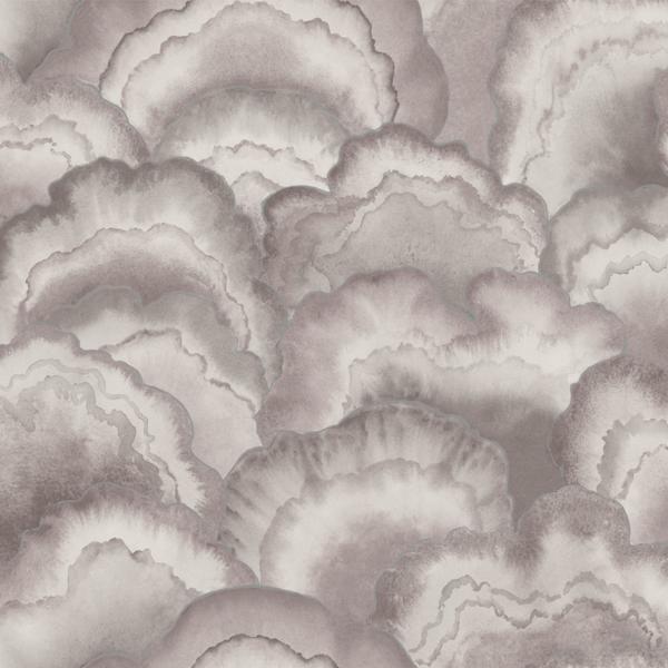 Purchase Nt6185 | Natural Discovery, Abalone Lavender Fans - Candice Olson Wallpaper