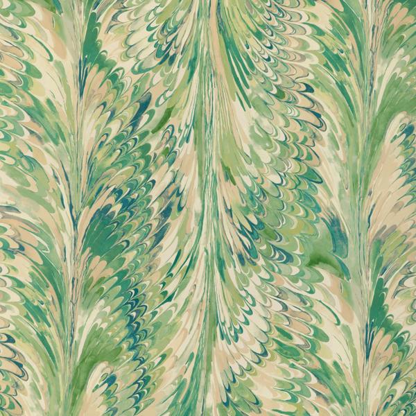 Sample - P2019103-33 | Taplow Paper, Green Abstract - Lee Jofa Wallpaper - P2019103.33.0