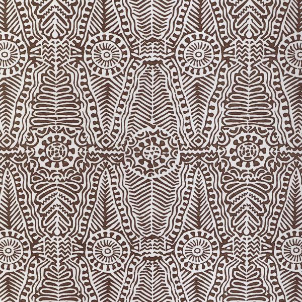 Sample - P2020112-6 | Drayton Paper, Brown Global - Lee Jofa Wallpaper - P2020112.6.0
