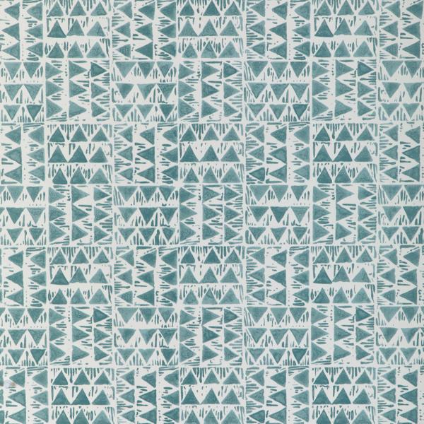 Sample - P2020114-13 | Yampa Paper, Green Geometric - Lee Jofa Wallpaper - P2020114.13.0