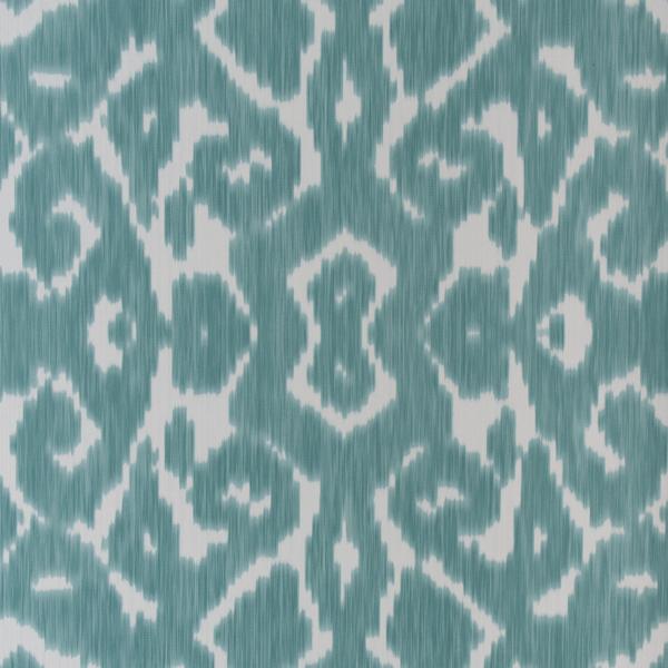 Sample - P2023100-15 | Toponas Paper, Blue Ikat - Lee Jofa Wallpaper - P2023100.15.0