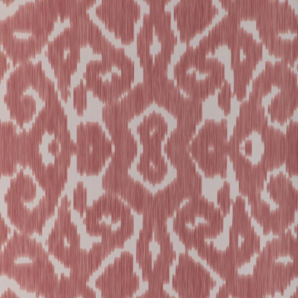 Sample - P2023100-97 | Toponas Paper, Red Ikat - Lee Jofa Wallpaper - P2023100.97.0