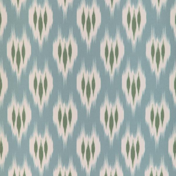 Sample - P2023102-353 | Clare Paper, Blue Ikat - Lee Jofa Wallpaper - P2023102.353.0