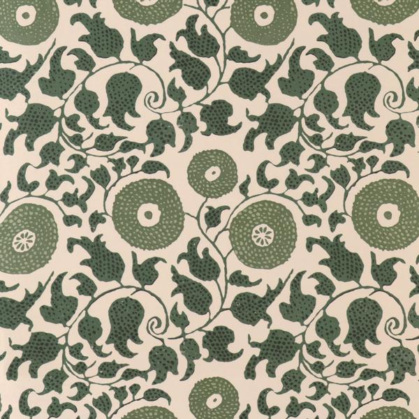 Purchase P2023103-33 Eldora, Green Floral - Lee Jofa Wallpaper - P2023103.33.0