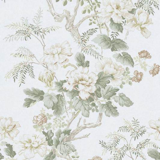 Purchase P2023118-1630 Chinese Peony Wp, Beige Chinoiserie - Lee Jofa Wallpaper - P2023118.1630.0