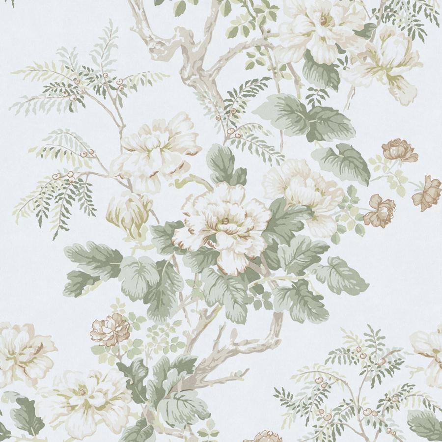Purchase P2023118-1630 Chinese Peony Wp, Beige Chinoiserie - Lee Jofa Wallpaper - P2023118.1630.0