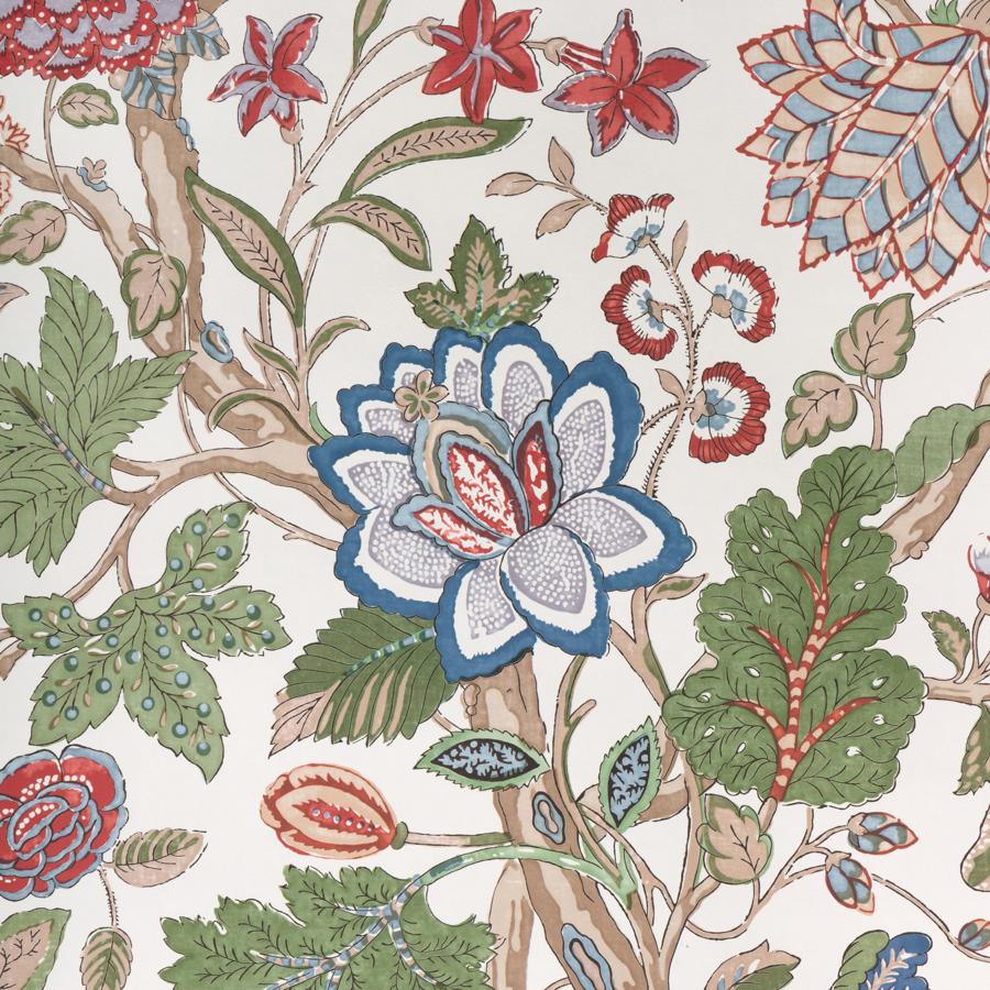 Purchase P2023119-319 Hazelwood Paper, Multi Color Jacobean - Lee Jofa Wallpaper - P2023119.319.0